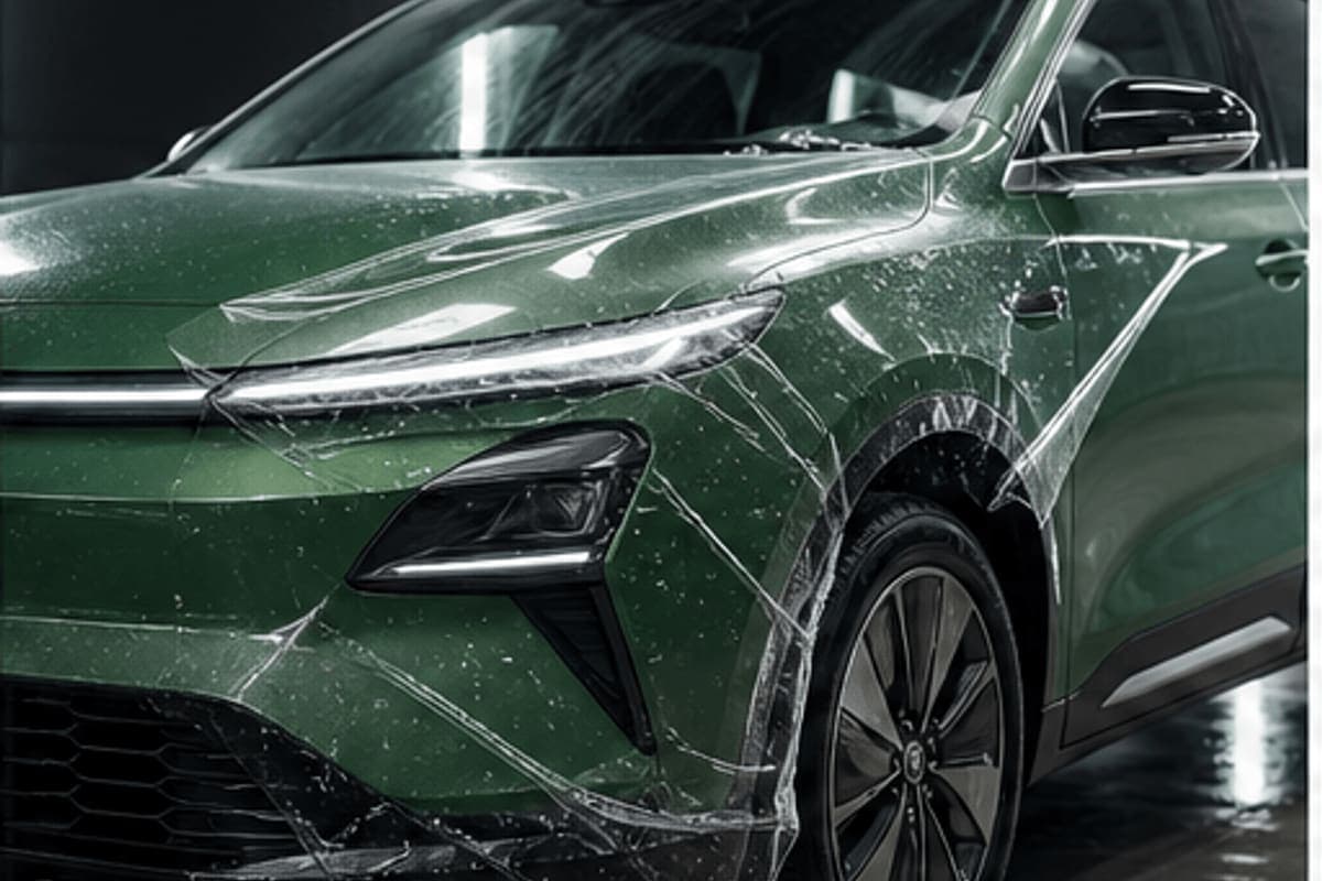 Dán PPF ngoại thất full xe Limo Green