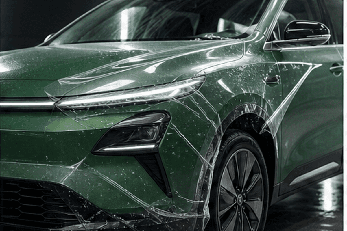Dán PPF ngoại thất full xe Limo Green